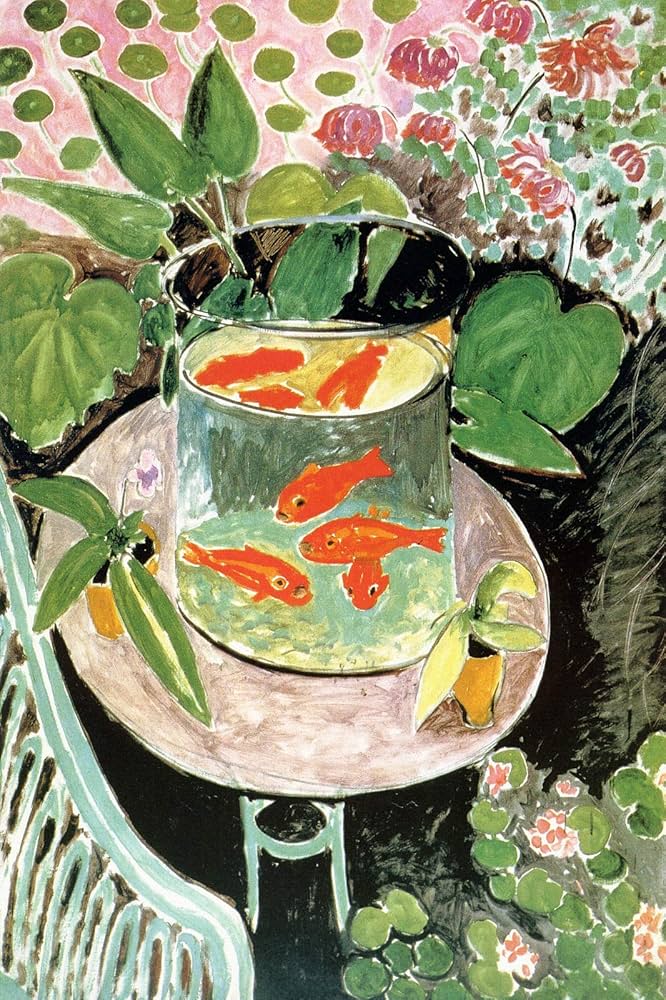 Amazon.com: The Goldfish- Matisse - CANVAS OR PRINT WALL ART